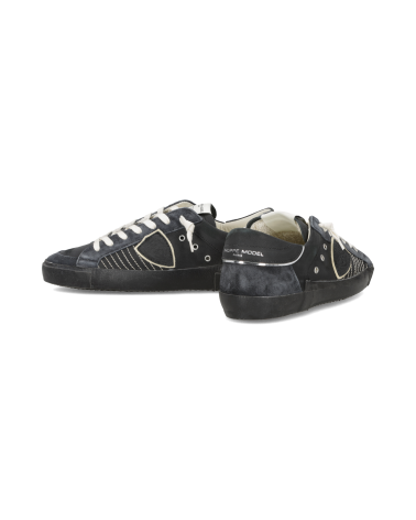 Basket Philippe Model PRSX LOW MAN MIXAGE POP_NOIR NOIR Philippe Model - 2