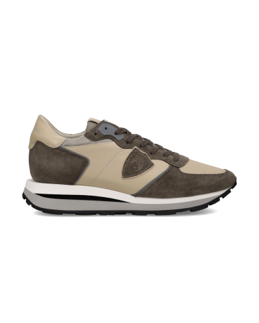 Basket Philippe Model TROPEZ HAUTE LOW MAN MIXAGE IVER_BEIGE MUD Philippe Model - 1