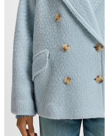 Manteau caban BOSS C_Cabani coupe boxy à texture bouclée BOSS - 4