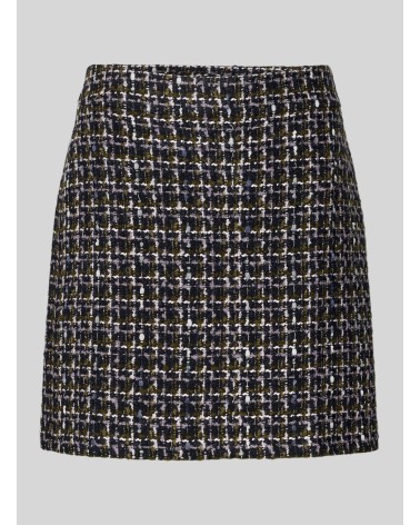 Mini-jupe évasée BOSS C_Valedi en coton BOSS - 5