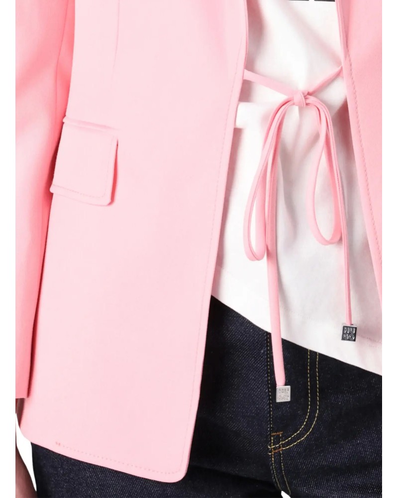 Veste blazer HUGO Antona à fermeture nouée HUGO - 3