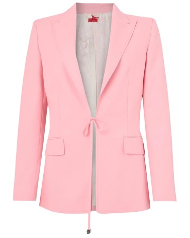 Veste blazer HUGO Antona à fermeture nouée HUGO - 4