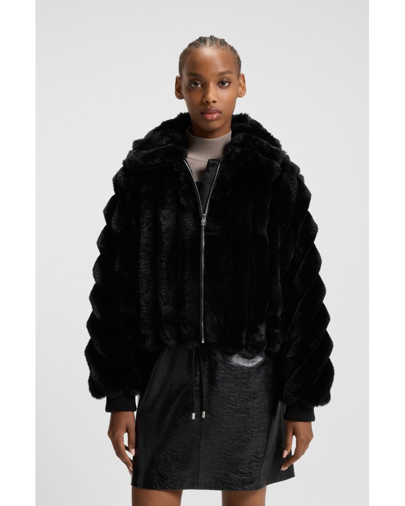 Veste en fourrure synthétique HUGO Floriane-3 avec base ajustable HUGO - 5