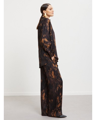 Pantalon Palazzo OTTOD’AME en viscose imprimée Ottod'Ame - 1