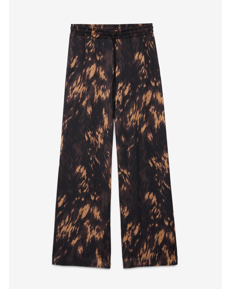 Pantalon Palazzo OTTOD’AME en viscose imprimée Ottod'Ame - 5
