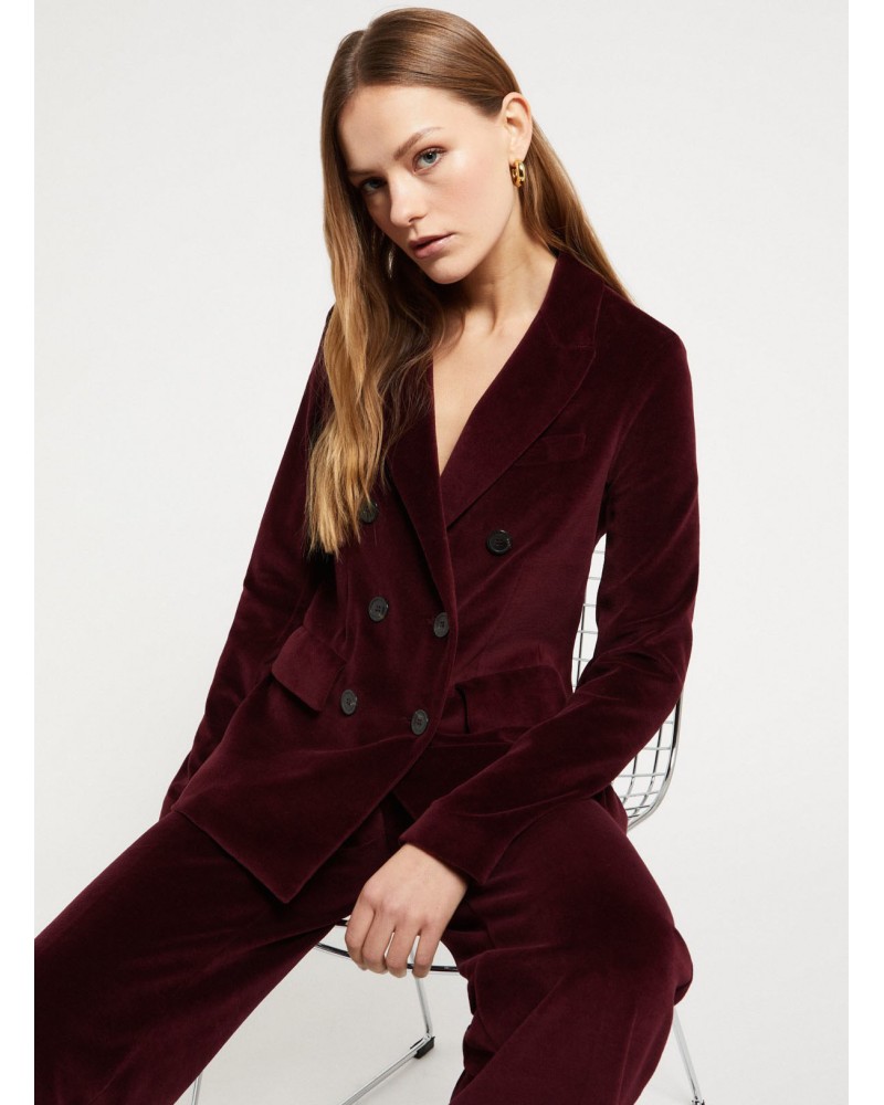 Pantalon palazzo OTTOD’AME en velours Ottod'Ame - 5