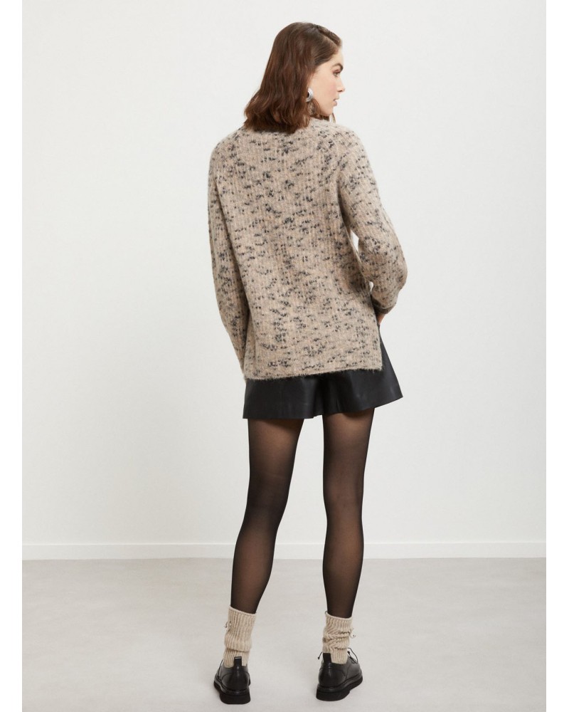 Short en suédine OTTOD’AME avec surpiqûres Ottod'Ame - 3