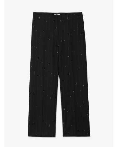 Pantalon droit rayé OTTOD’AME en laine mélangée Ottod'Ame - 5