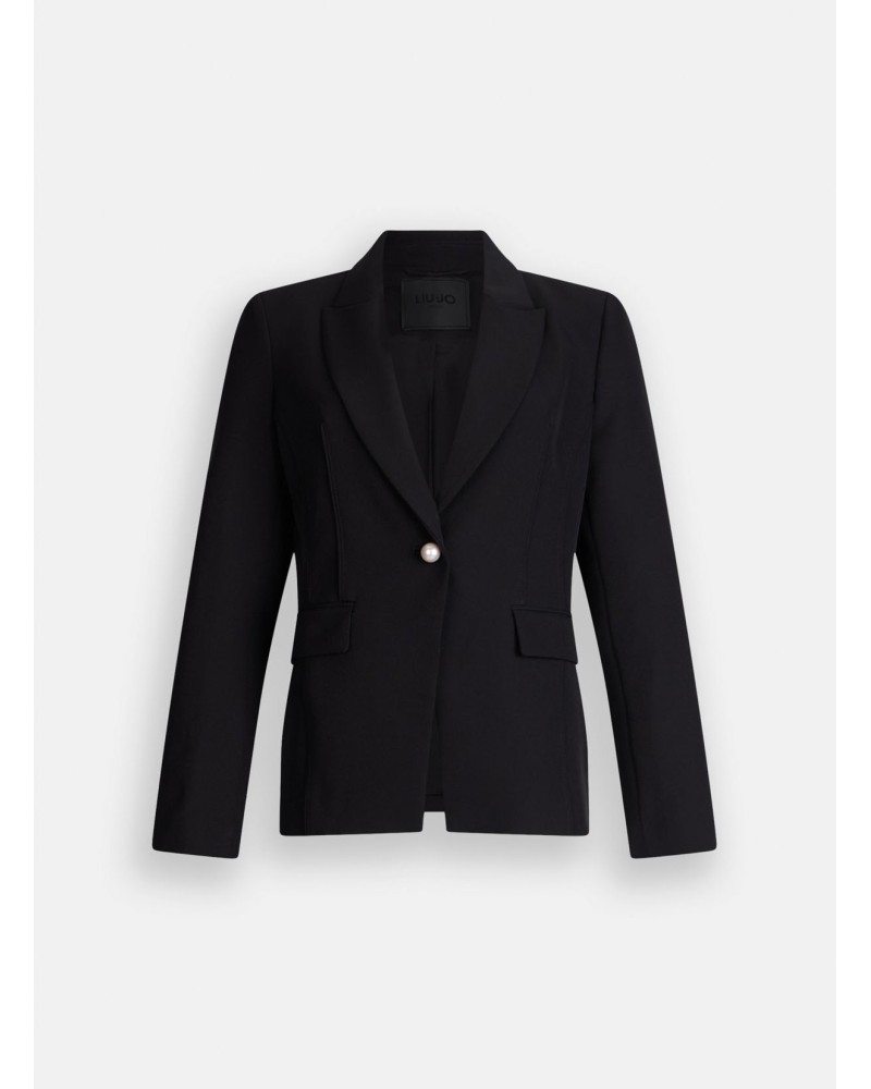 Blazer cintré LIU JO en tissu technique stretch LIU JO - 7