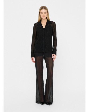 Chemise en tulle LIU JO stretch avec strass LIU JO - 6