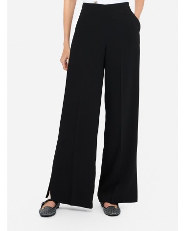 Pantalon palazzo Liu Jo Better en envers satin LIU JO - 3