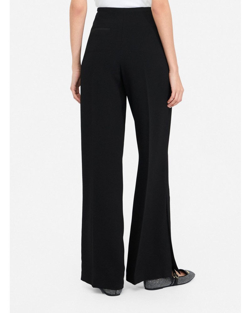 Pantalon palazzo Liu Jo Better en envers satin LIU JO - 5