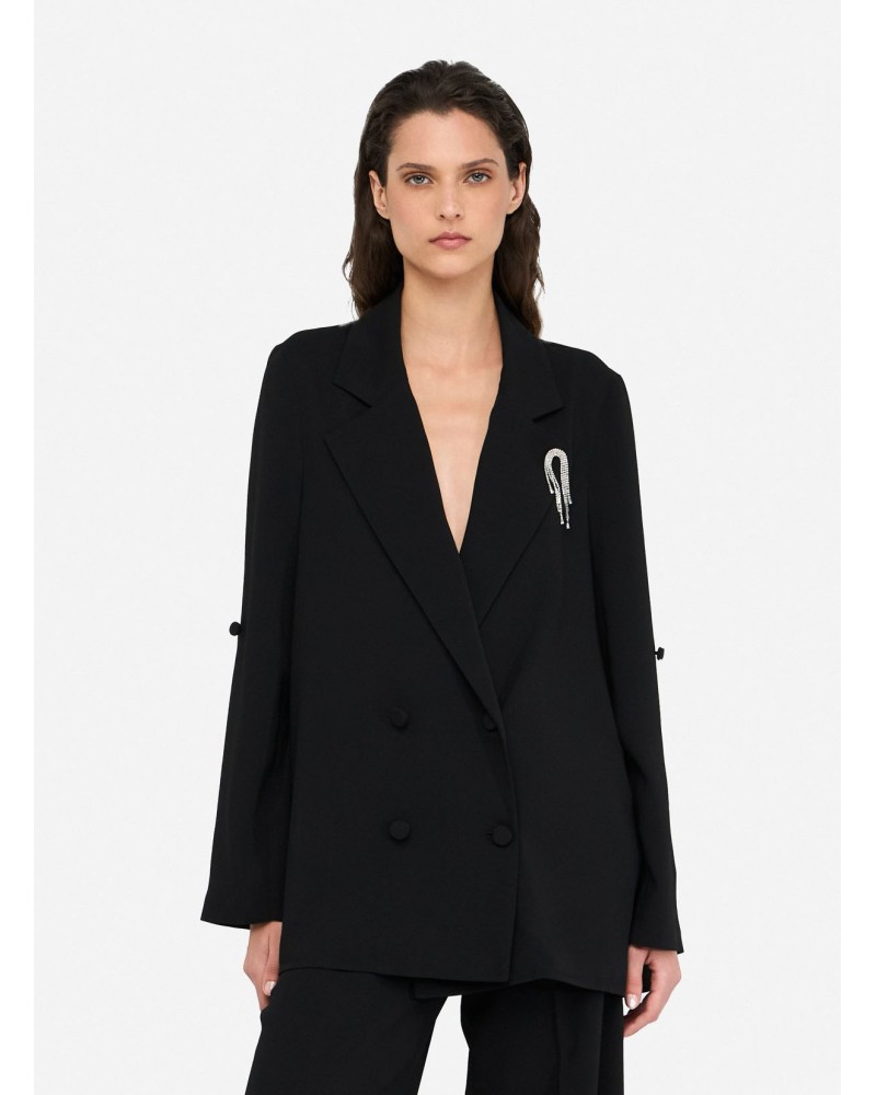 Blazer LIU JO Better en envers satin LIU JO - 3