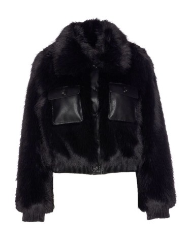 Veste en fausse fourrure LIU JO avec poches LIU JO - 3