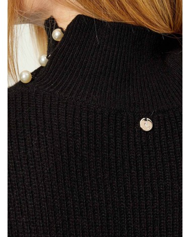 Pull sans manche LIU JO en laine et cachemire LIU JO - 5