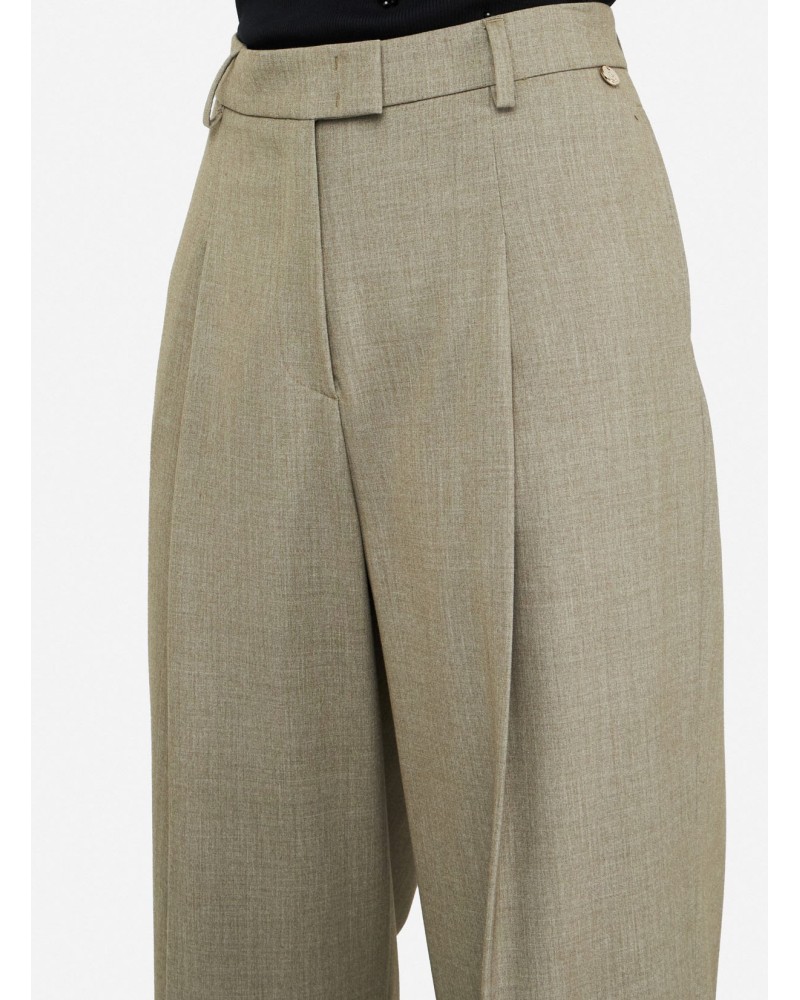 Pantalon palazzo LIU JO vert LIU JO - 4