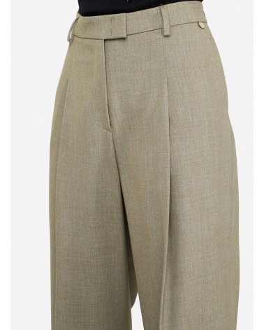 Pantalon palazzo LIU JO vert LIU JO - 4