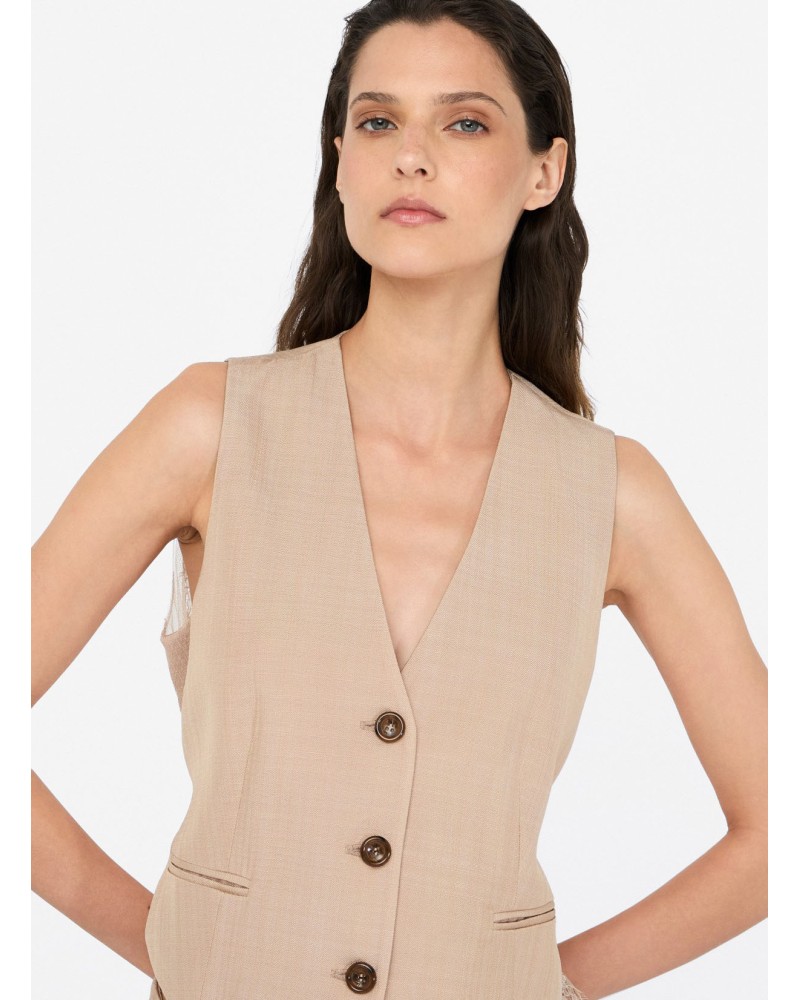 Veste sans manches LIU JO avec détail en dentelle LIU JO - 2
