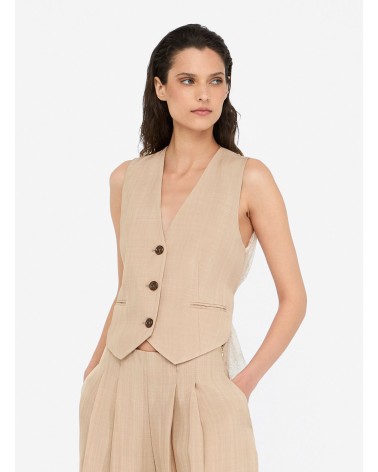 Veste sans manches LIU JO avec détail en dentelle LIU JO - 3
