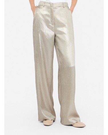 Pantalon LIU JO en crêpe lamé LIU JO - 3
