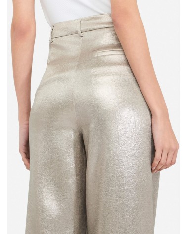 Pantalon LIU JO en crêpe lamé LIU JO - 4