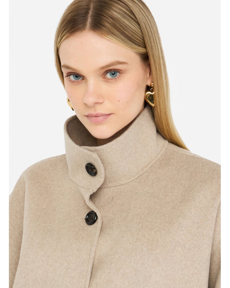 Manteau LIU JO en laine avec ceinture LIU JO - 1