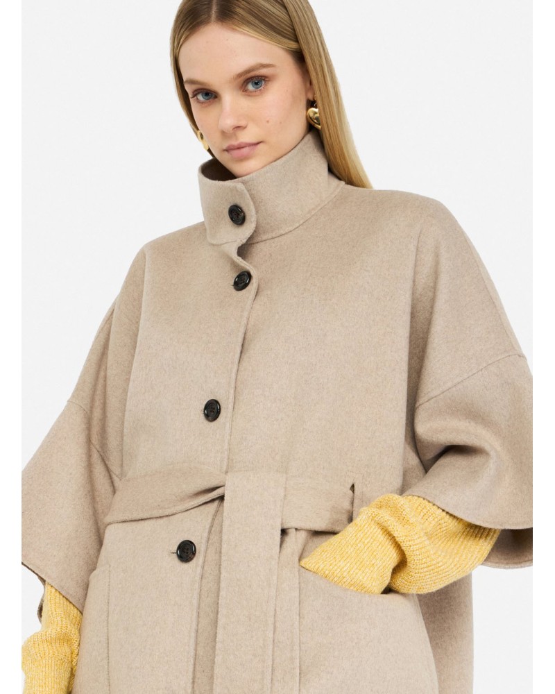 Manteau LIU JO en laine avec ceinture LIU JO - 4