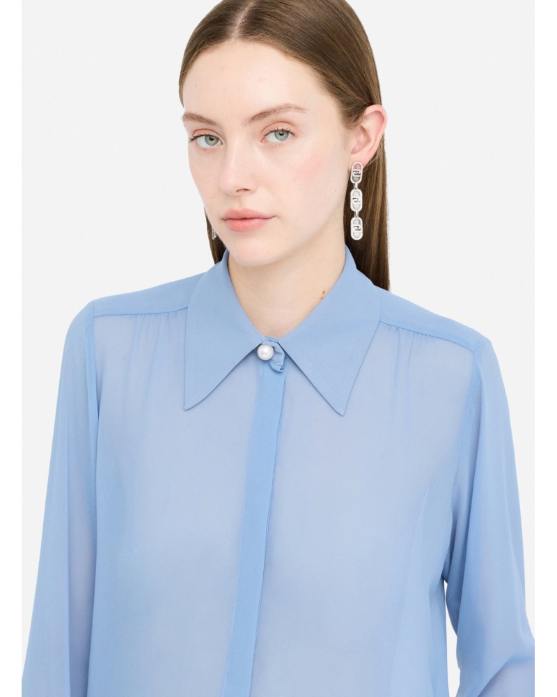 Chemise LIU JO en georgette avec perles LIU JO - 8