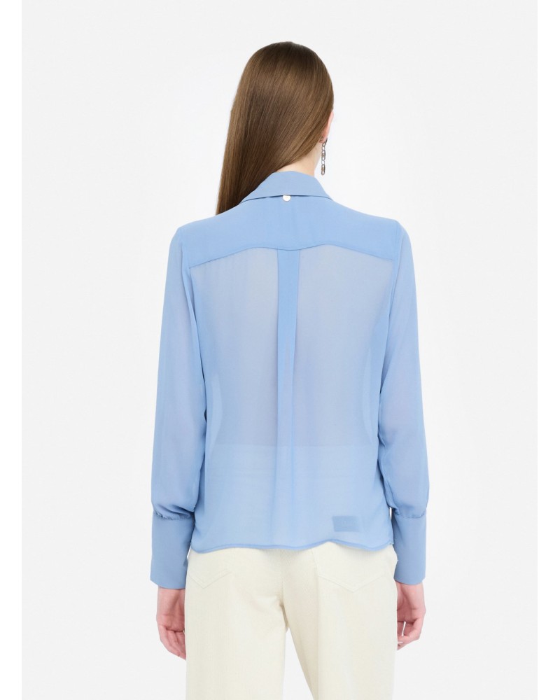 Chemise LIU JO en georgette avec perles LIU JO - 12