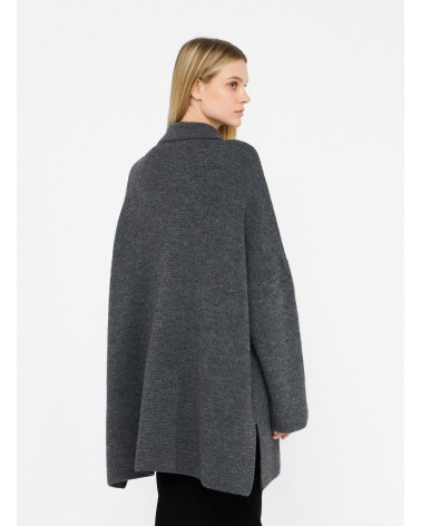 Manteau LIU JO en laine mélangée avec broche strass LIU JO - 5