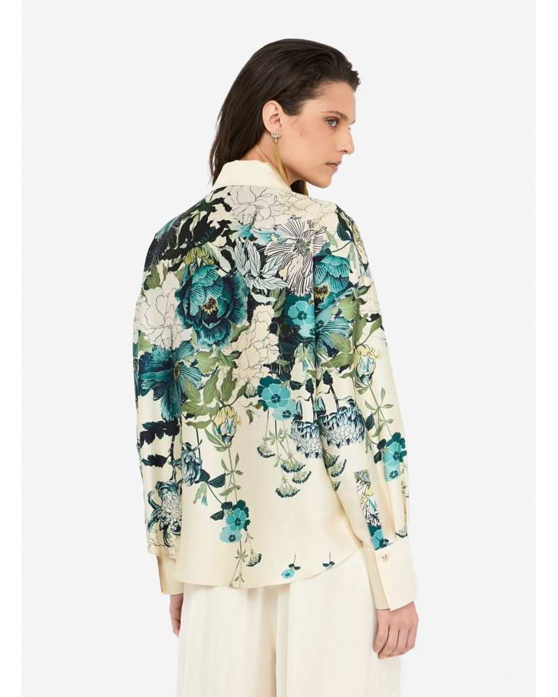 Chemise LIU JO en sergé imprimé fleurs LIU JO - 5