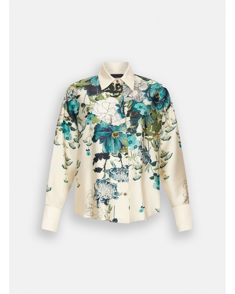 Chemise LIU JO en sergé imprimé fleurs LIU JO - 7
