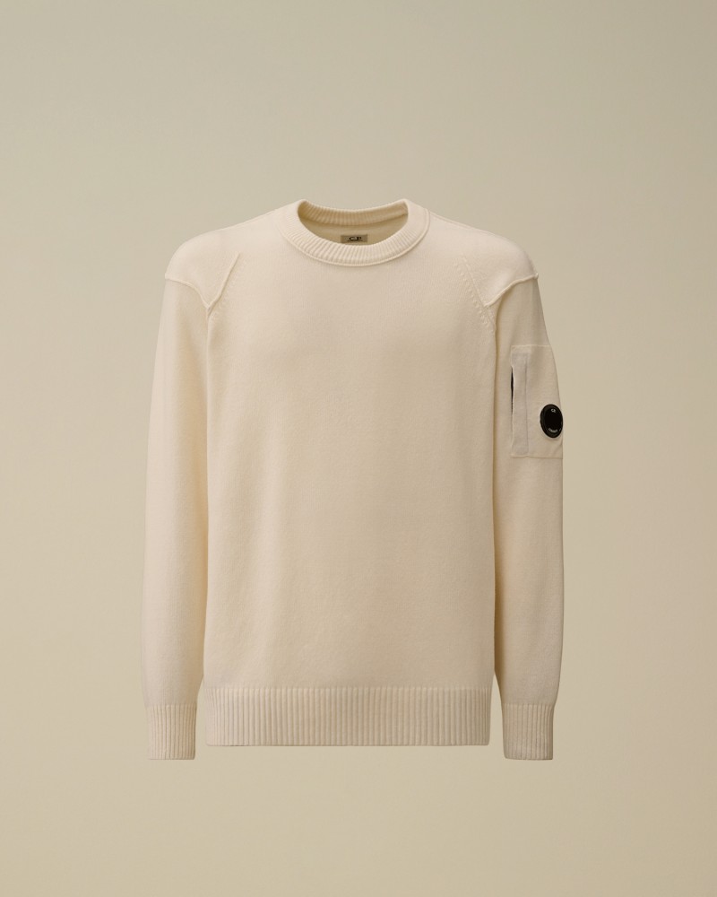 Pull Cp company Lambswool GRS Crewneck Lens Cp company - 1
