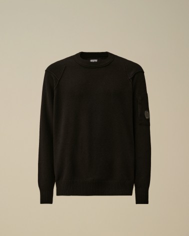Pull Cp company Lambswool GRS Crewneck Lens Cp company - 5