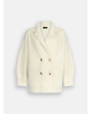 Manteau LIU JO en maille de laine côtelée LIU JO - 7