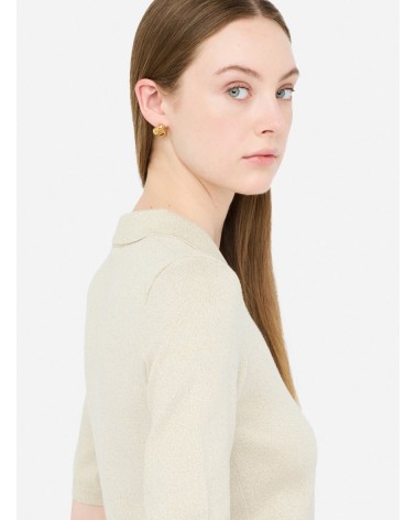 Polo LIU JO en maille Lurex® LIU JO - 4