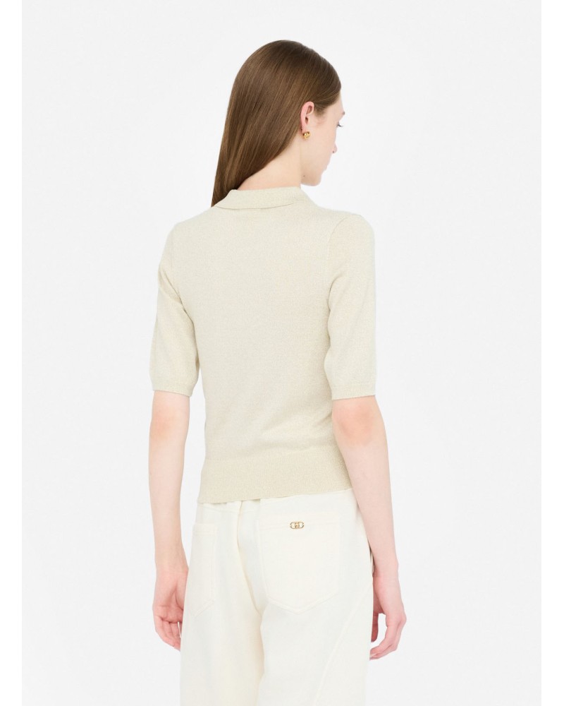 Polo LIU JO en maille Lurex® LIU JO - 5