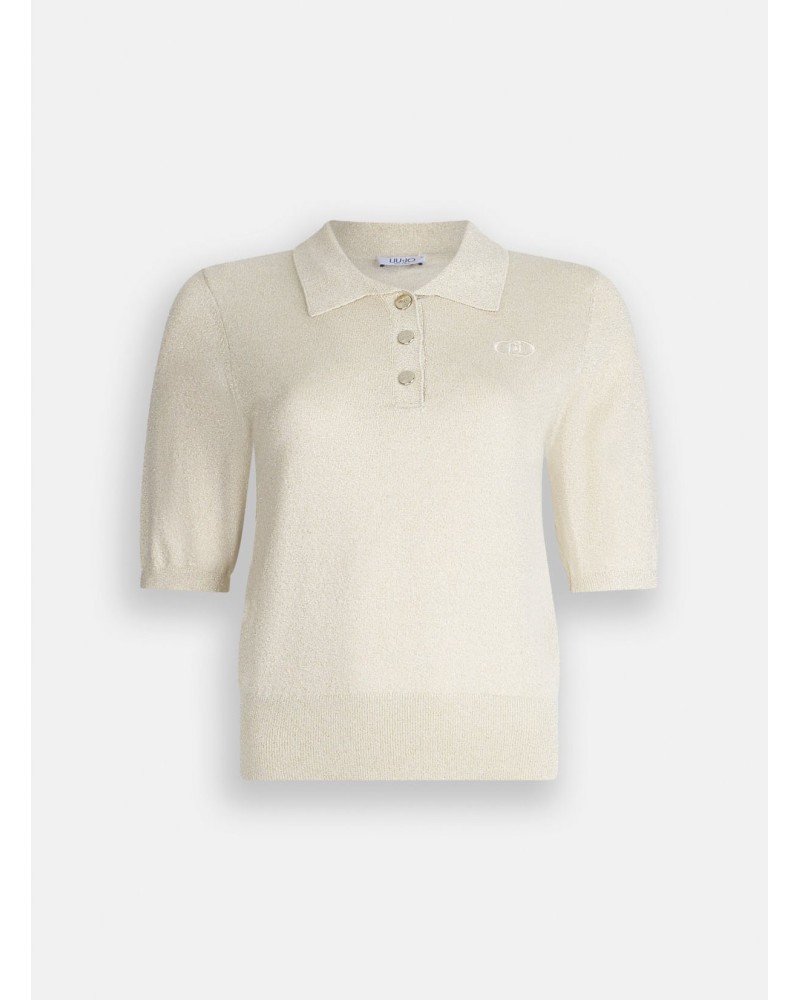 Polo LIU JO en maille Lurex® LIU JO - 7