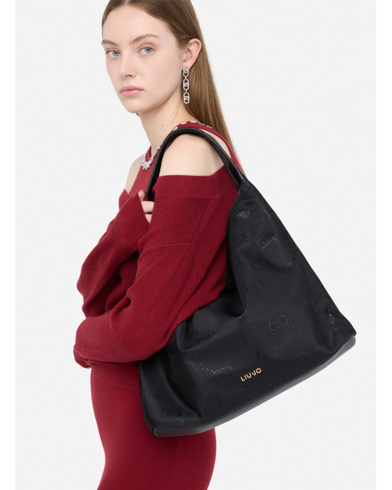 Sac hobo LIU JO grand format en nylon LIU JO - 1