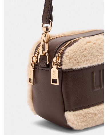 Sac bandoulière LIU JO petit format en teddy LIU JO - 1