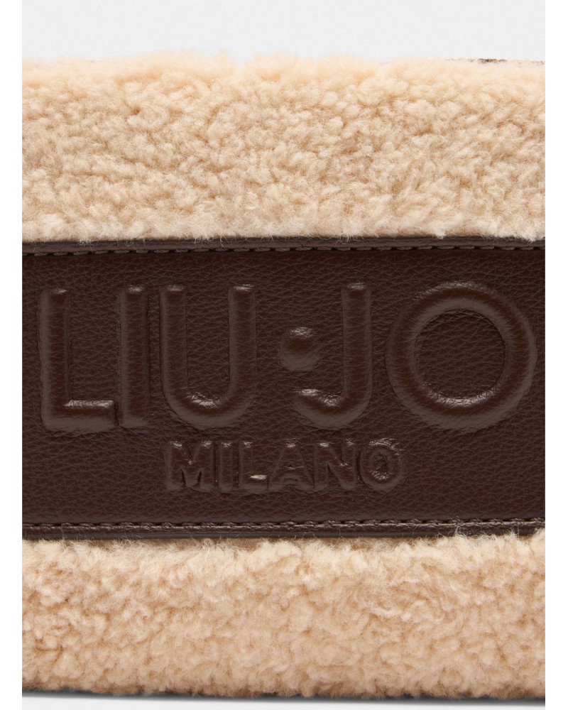 Sac bandoulière LIU JO petit format en teddy LIU JO - 2
