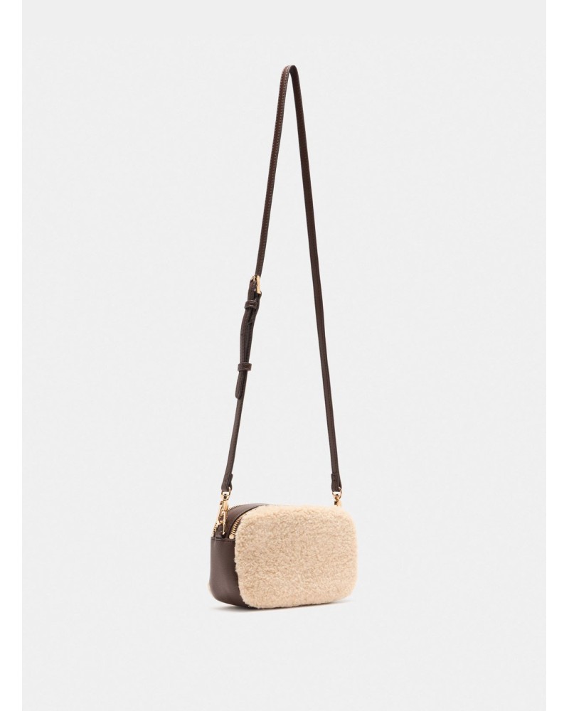 Sac bandoulière LIU JO petit format en teddy LIU JO - 6