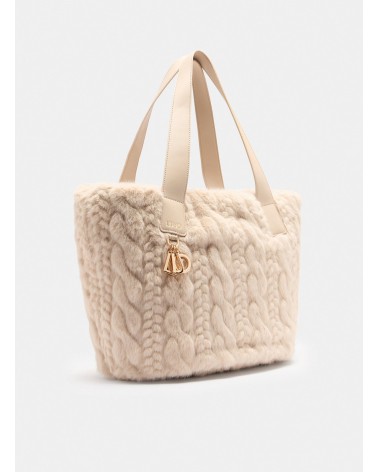 Sac hobo LIU JO grand format en imitation fourrure LIU JO - 6
