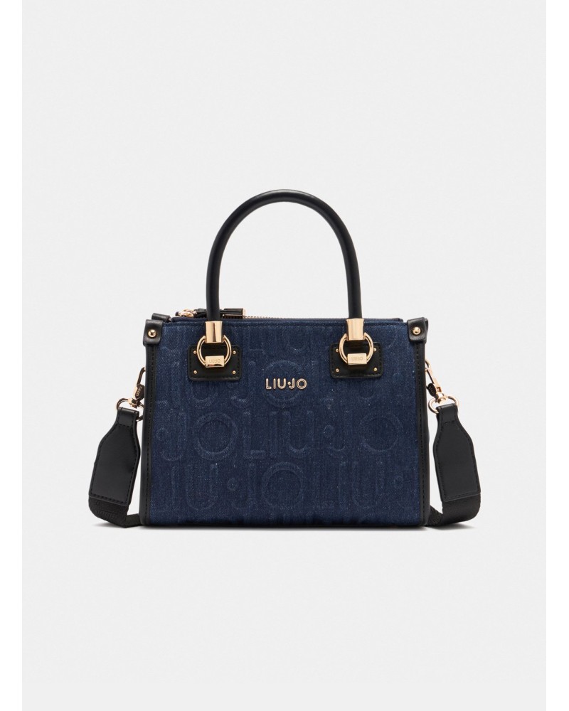 Sac à main LIU JO petit format en denim LIU JO - 5