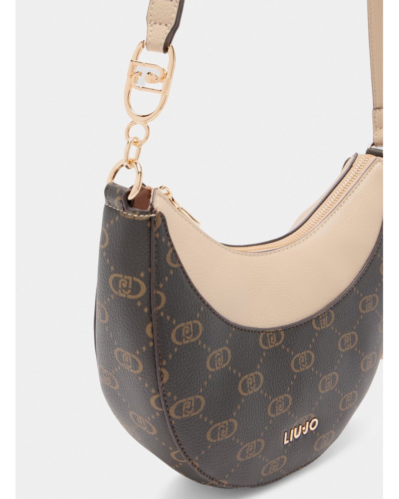 Sac hobo format moyen LIU JO effet grainé LIU JO - 3