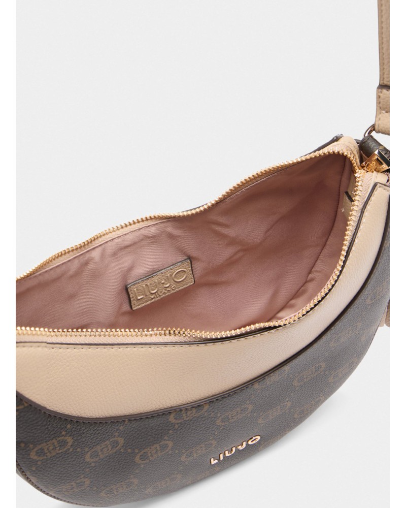 Sac hobo format moyen LIU JO effet grainé LIU JO - 5