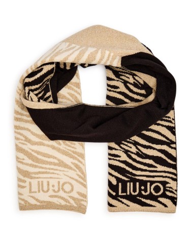 Écharpe LIU JO jacquard zèbre bicolore LIU JO - 2