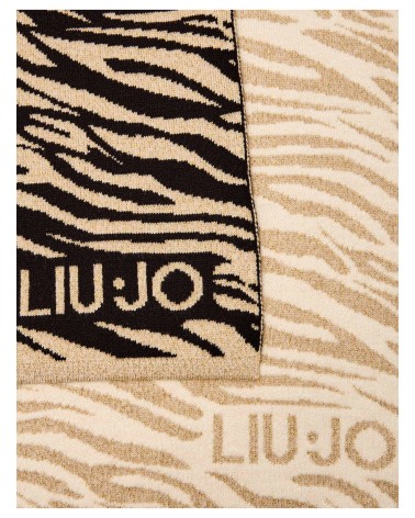 Écharpe LIU JO jacquard zèbre bicolore LIU JO - 3