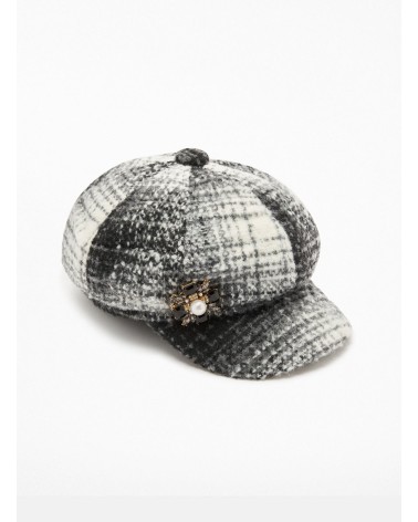 Casquette LIU JO à carreaux avec broche LIU JO - 3