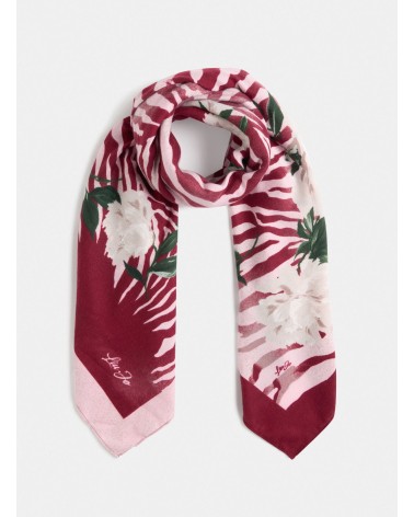 Foulard LIU JO Better imprimé floral zèbre LIU JO - 1